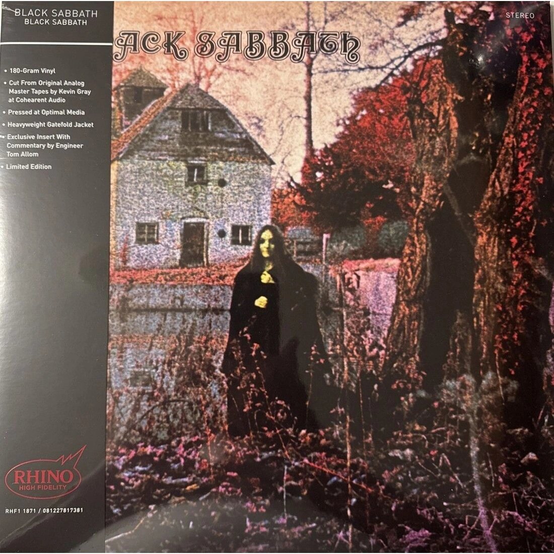 Виниловая пластинка Black Sabbath / Black Sabbath (Limited) (1LP)
