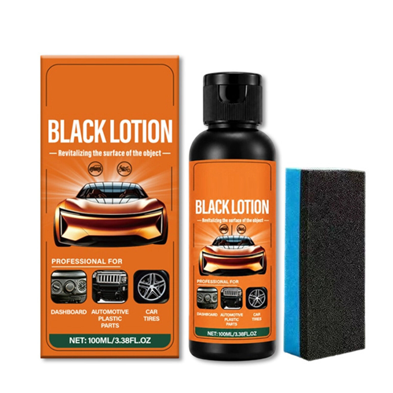 Восстановитель пластика автомобиля 100 мл, жидкий уход для
