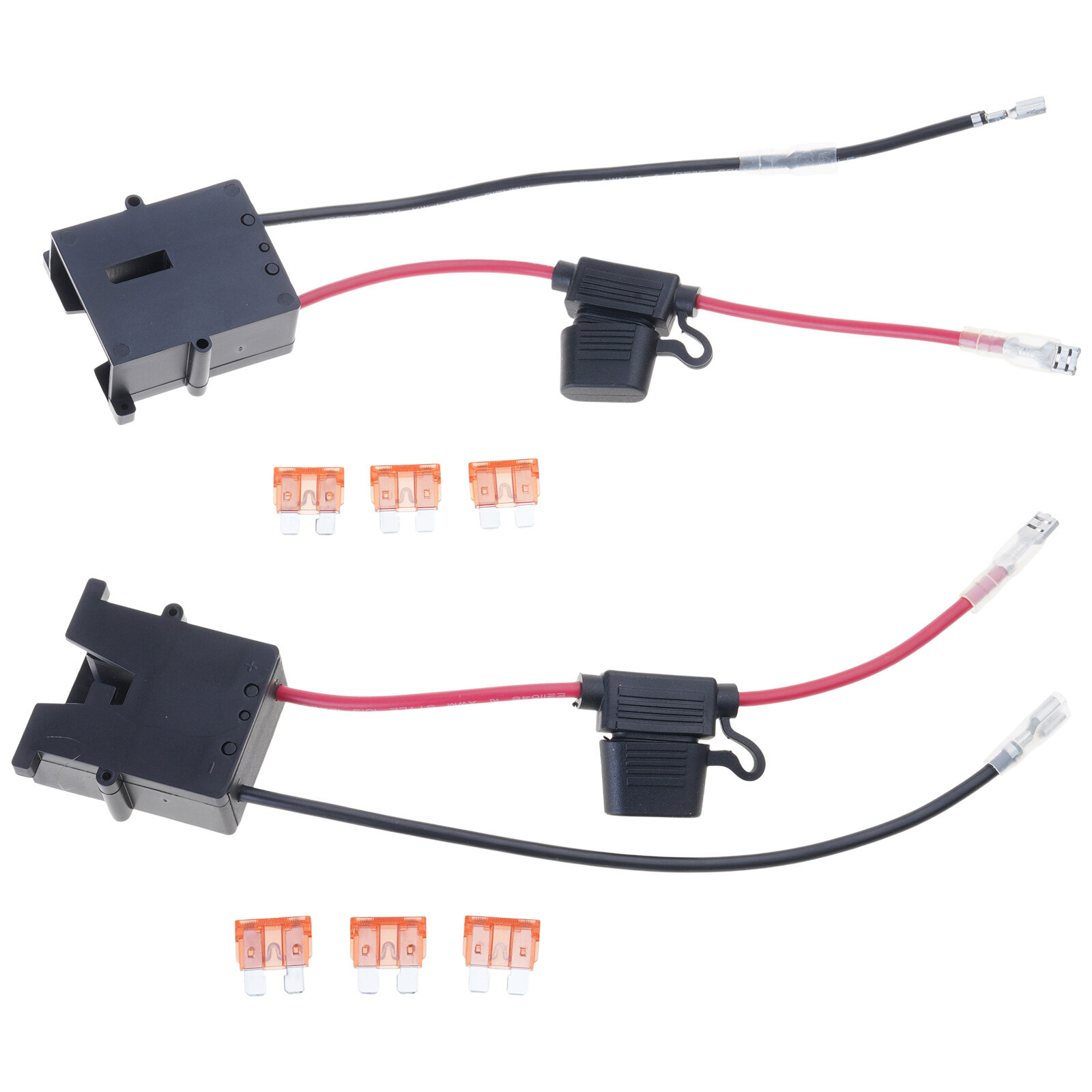 2 шт. 12V адаптеры питания с предохранителем разъемы для