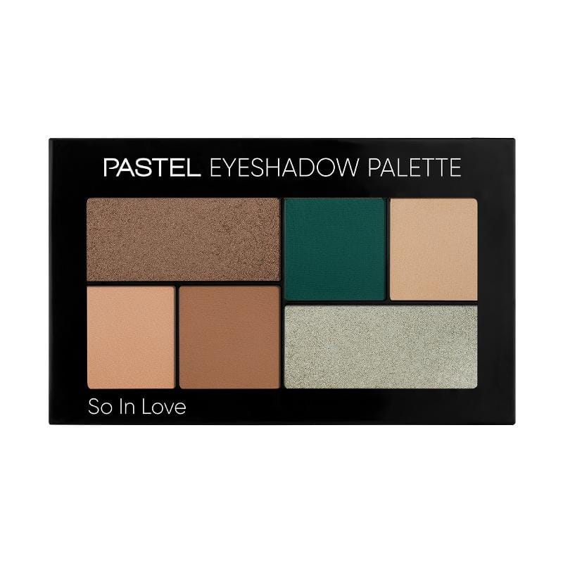 Тени для век Pastel eyeshadow palette so in love, № 204 soul, разноцветный