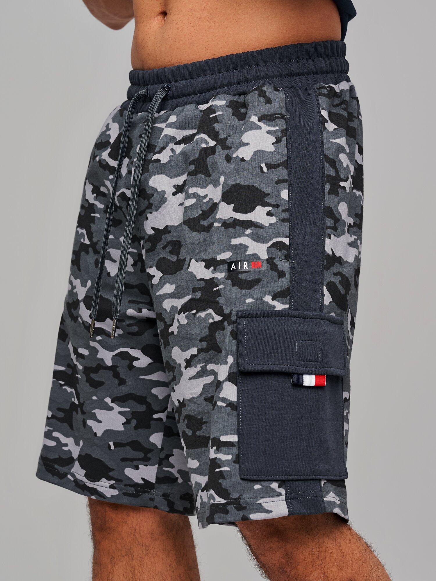 Шорты спортивные AIR RUN новая коллекция 2025, размер ХХХL, серый — фото 1