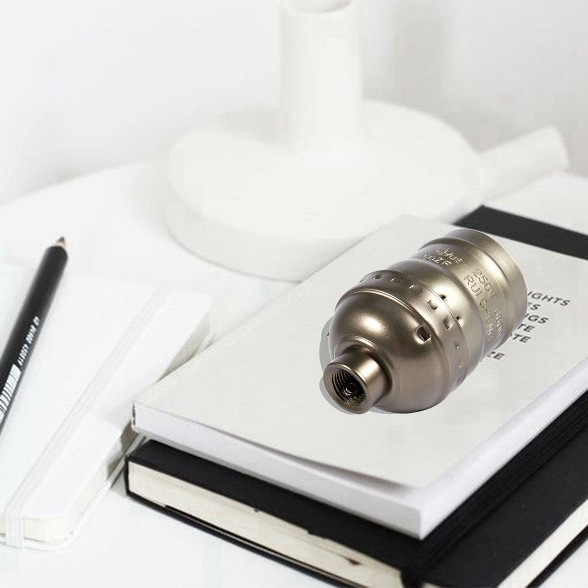 4X Эдисон Винтаж Лампа Цоколь Патрон Адаптер E27 Лампочки - Подходит для Голых Лампочек Особенности Без Провода Антиква