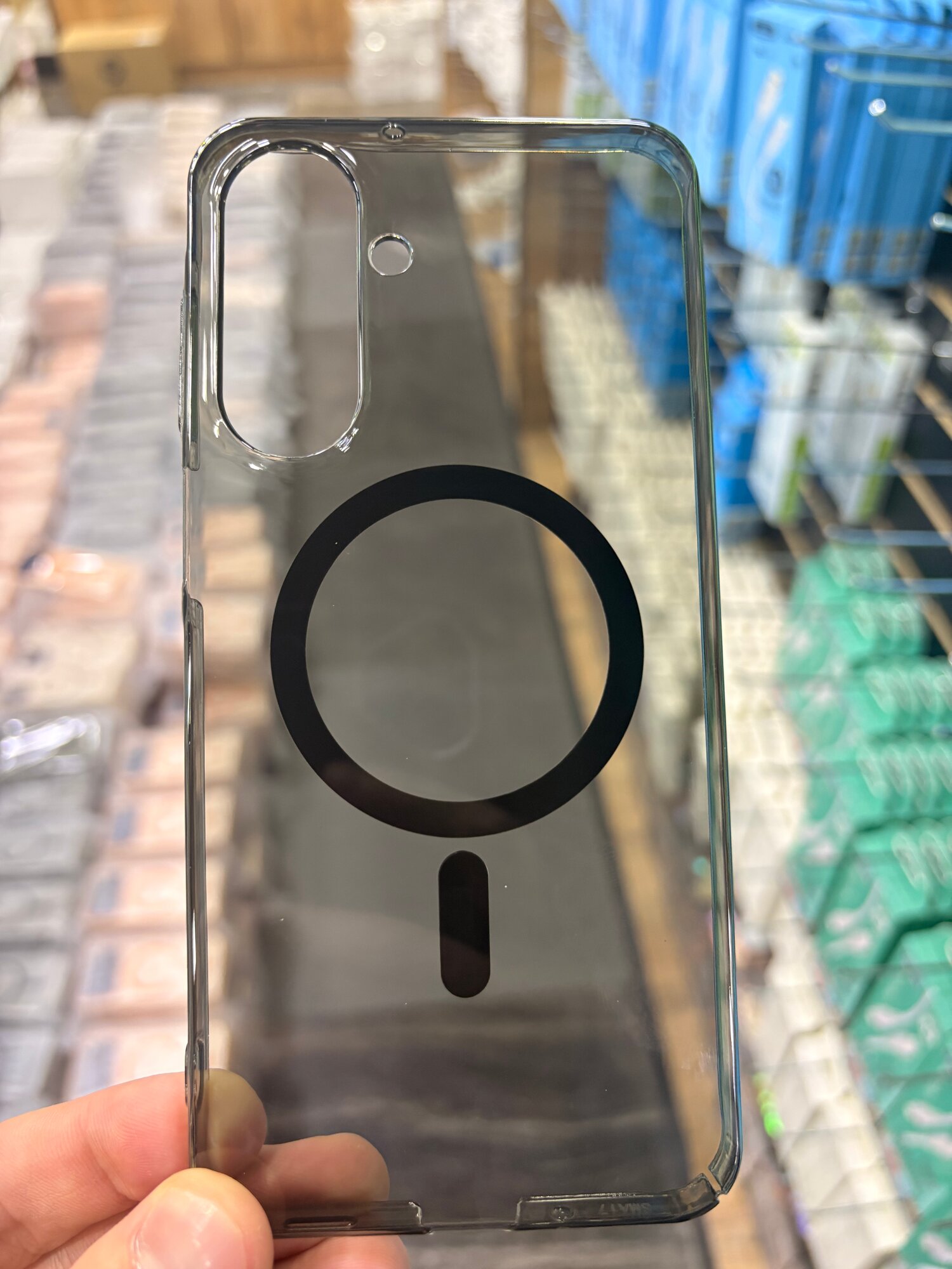 Прозрачный Магнитный Magsafe Чехол для Samsung A17 -Ударопрочный TPU Case