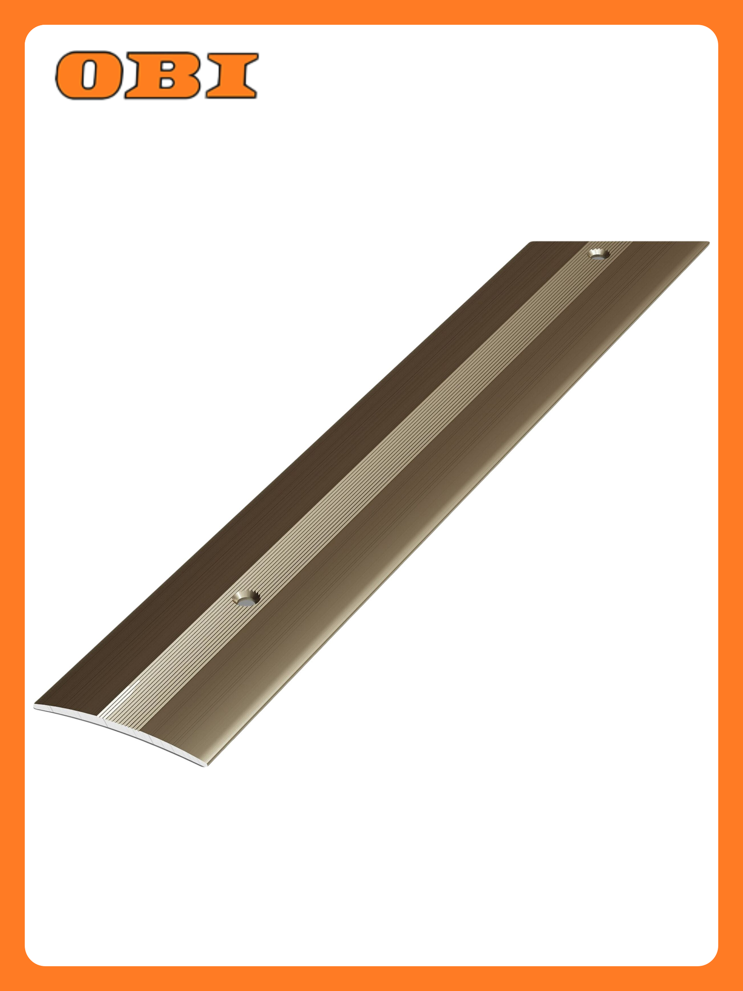 Порог одноуровневый лука ПС 03 1800.04Л Анод бронза 1800х37 мм