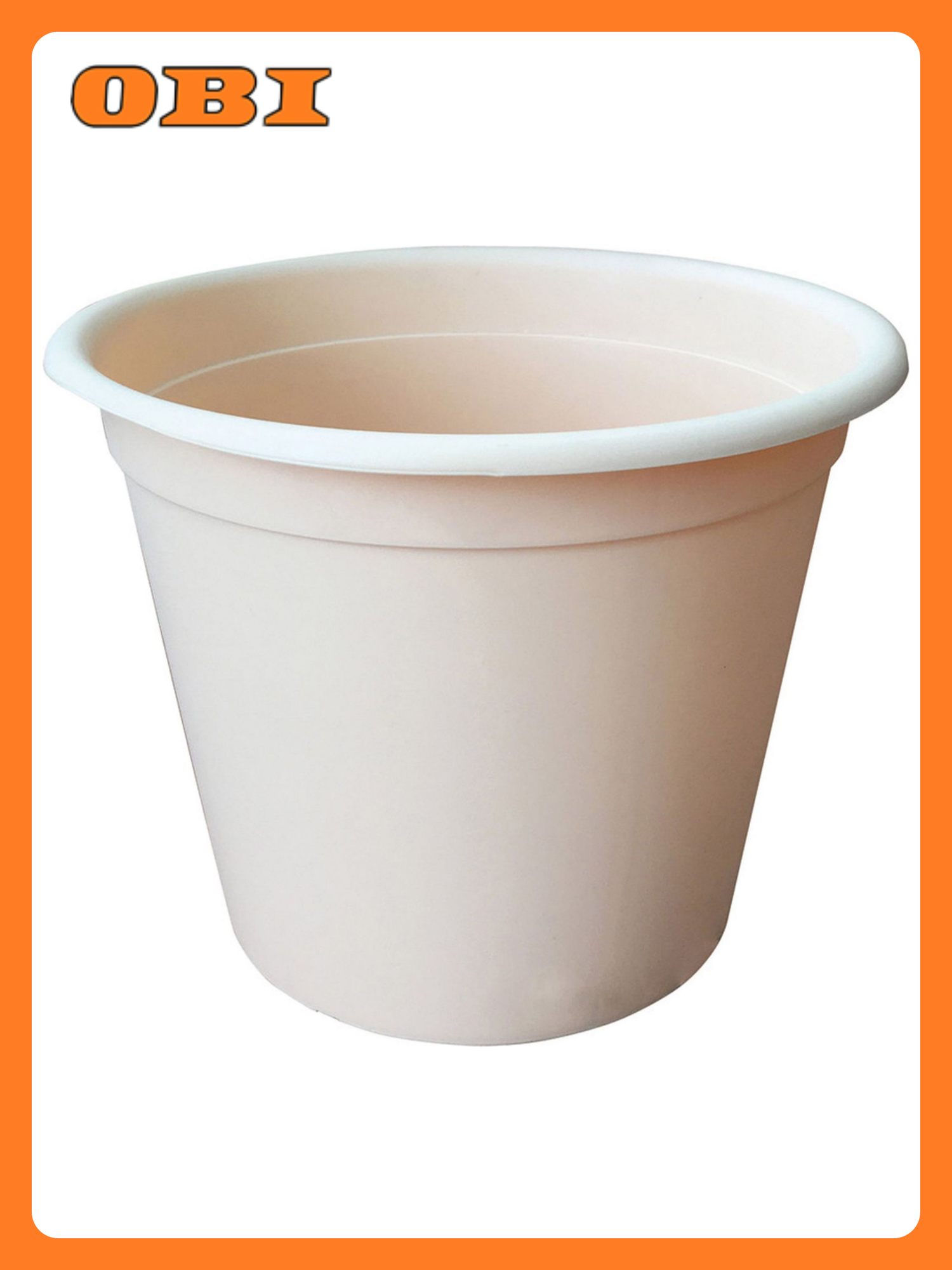 Горшок Роксор Консьюмер d24 см полипропиленовый слоновая кость