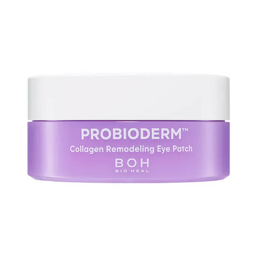 Тающие патчи для век с коллагеном и пдрн BIOHEAL BOH Probioderm Collagen Remodeling Eye Patch
