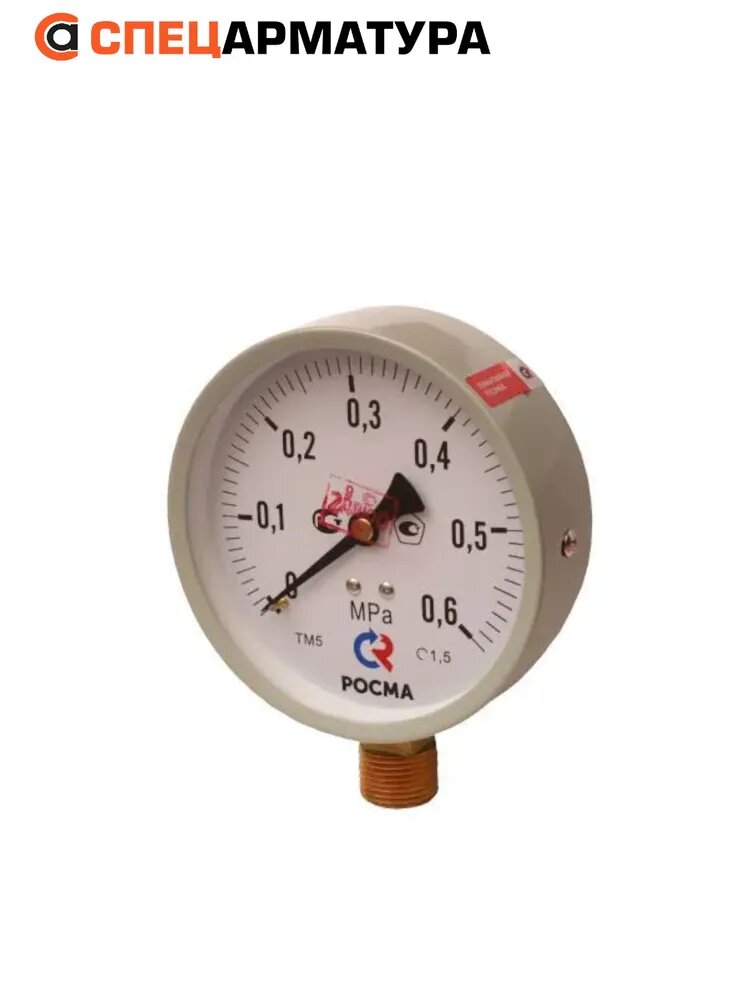 Манометр показывающий технический ТМ-510Р.00(0-0,6MРa)M20x1,5.1,5