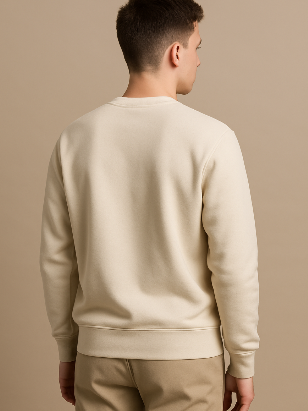 Свитшот DNZ, размер M, , бежевый — фото 1