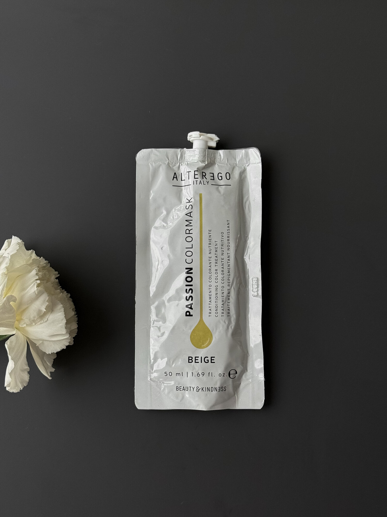 Маска для волос "Beige alterego" Passion Color, кондиционирующая, оттеночная