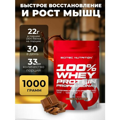 Протеин сывороточный Whey Protein Professional Шоколад 1000 гр.
