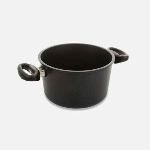 Изображение товара Кастрюля AMT Frying pans AMT920, алюминий, антипригарное покрытие, черная, 20см, 3л