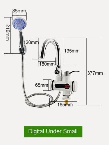 Изображение товара Водонагреватель кран проточный с душем