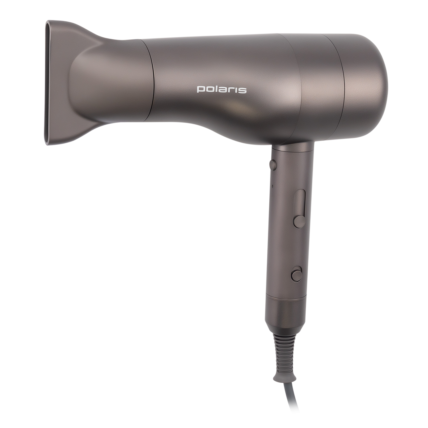 Фен Polaris PHD 2003 Global, съёмный фильтр, ионизация, защита от перегрева, графитовый — фото 1