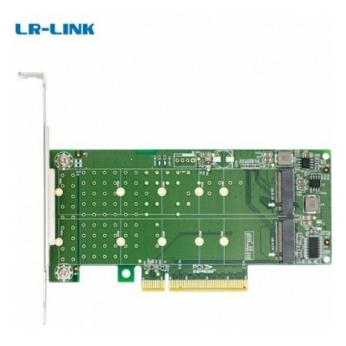 Адаптер LR-Link LRNV95N8 PCIe x8 to 2-Port M.2
