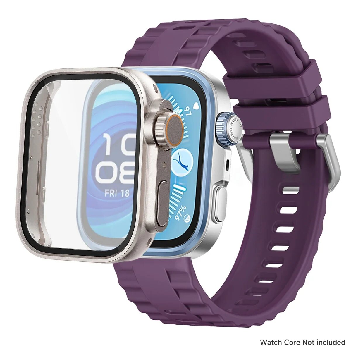 Чехол и ремешок для Huawei Watch Fit 3 PlumSTi