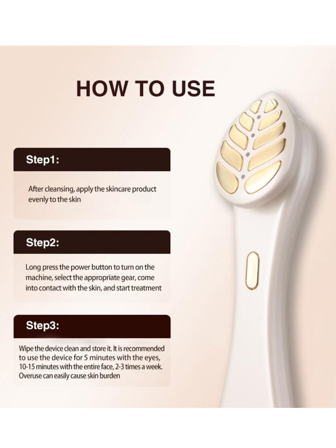 Микротоковый вибрирующий массажер для кожи вокруг глаз, устройство для лифтинга лица