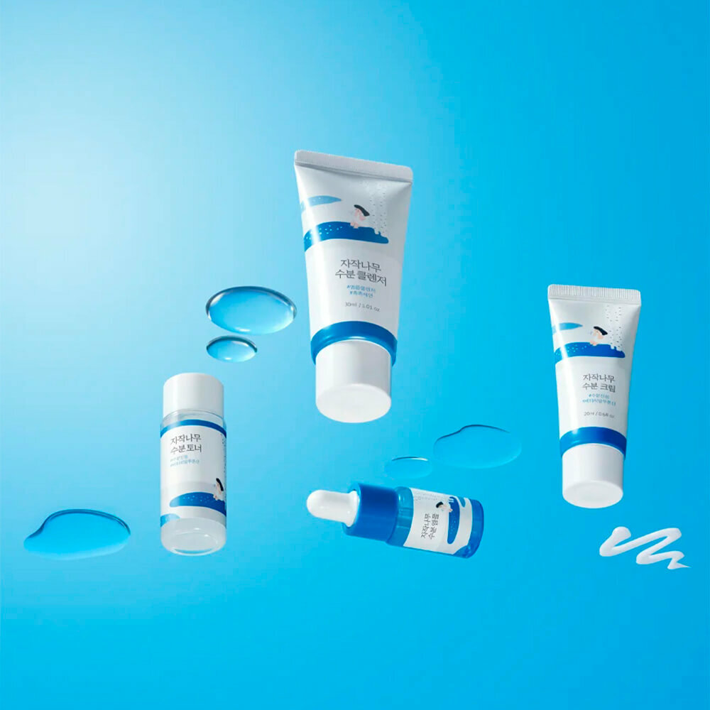 Набор миниатюр Round Lab Travel-Friendly Birch Juice Trial Kit, 30+20+10+20 мл — фото 1