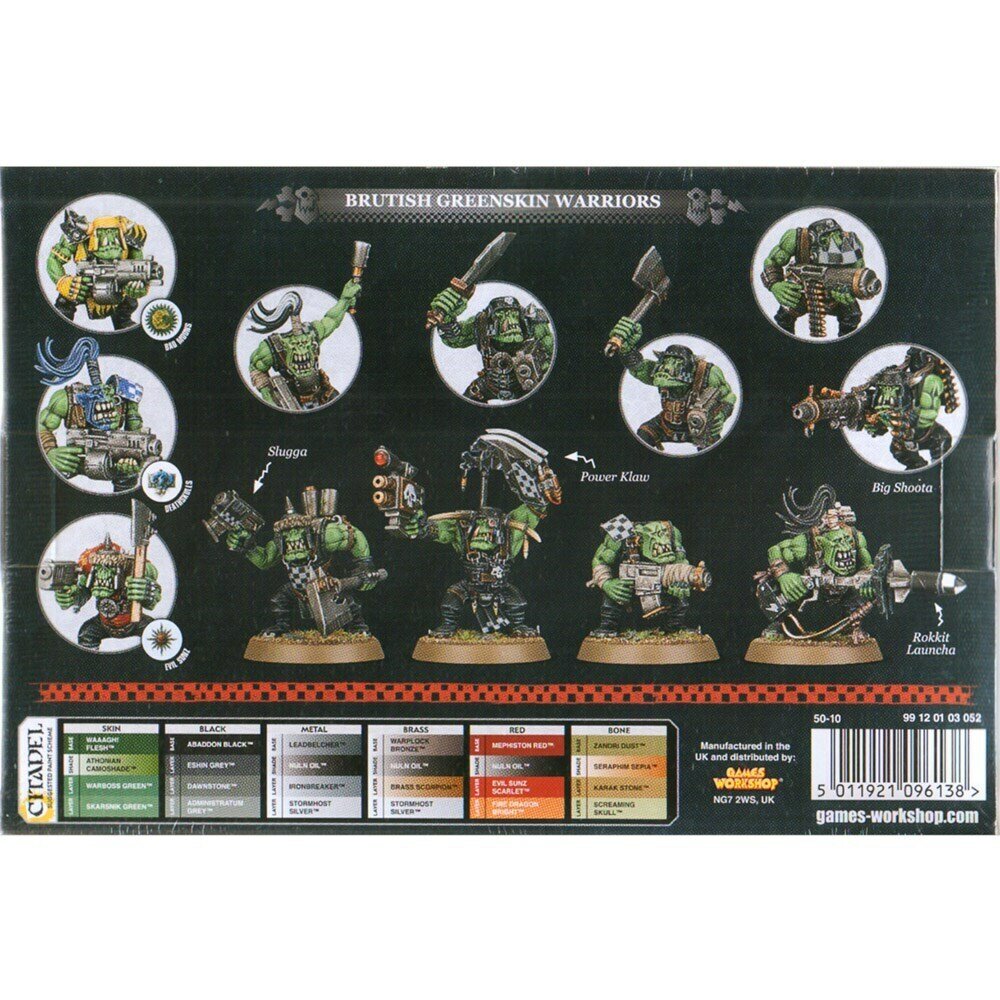 Набор миниатюр Orks: Boyz Warhammer 40000 — фото 1