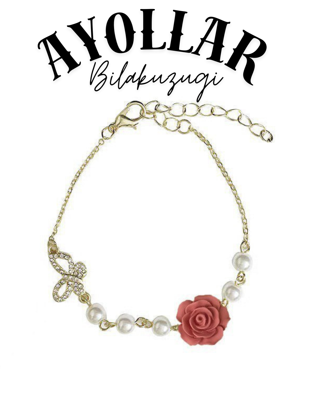 Набор браслетов, 1 шт., размер 19 см, размер one size, red