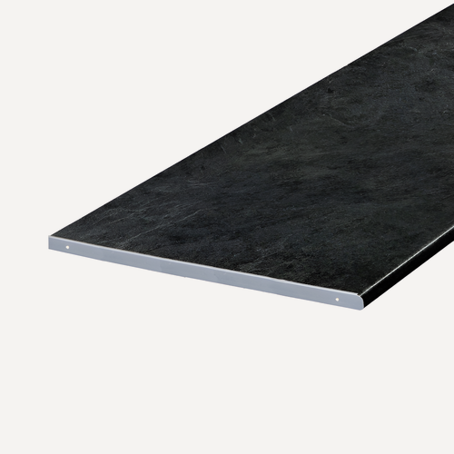 Изображение товара Столешница для кухни Скиф 150х60x2,6см с торцевыми планками. Цвет - Тёмная луна