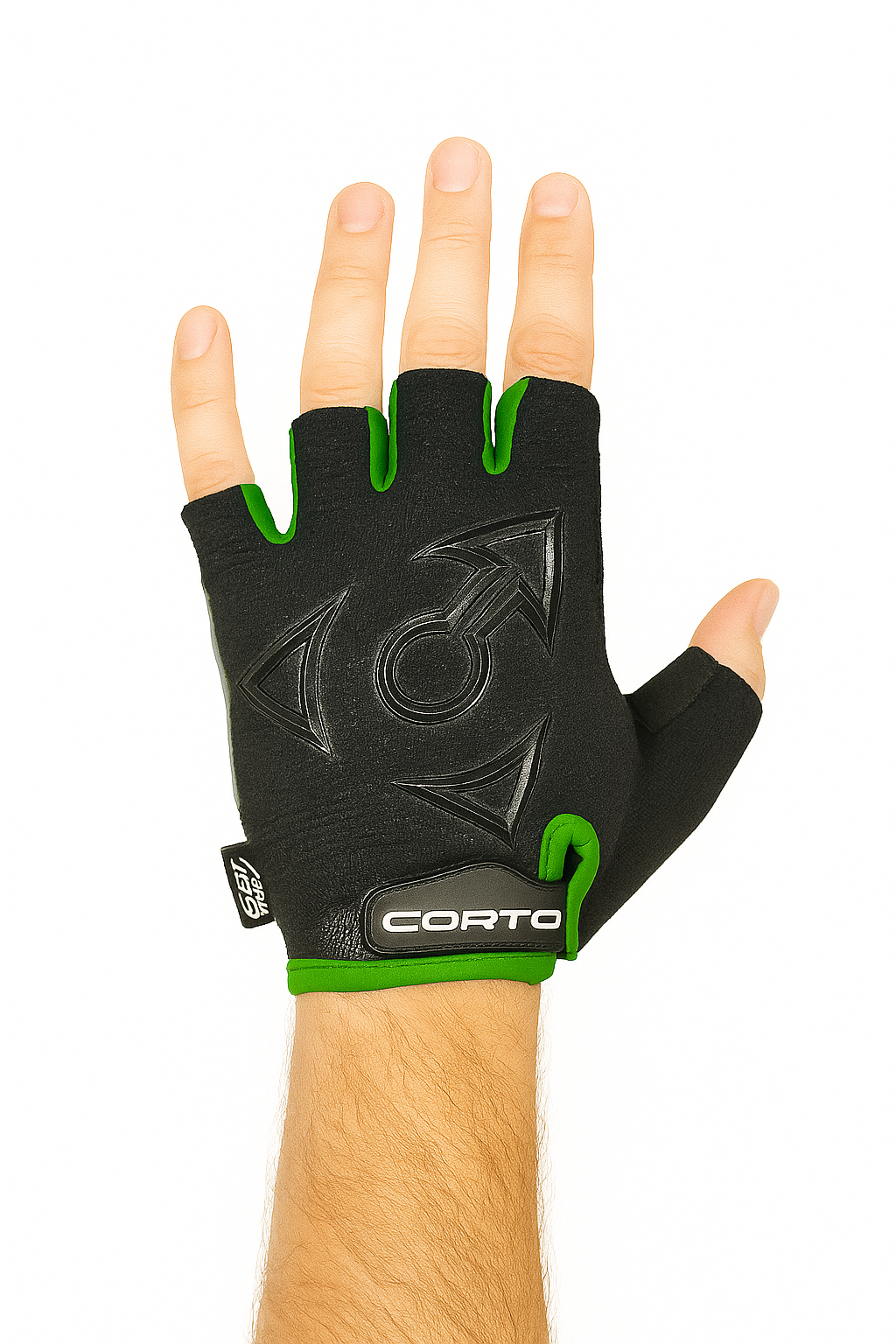 Перчатки Corto для мужчин, размер XL, зеленый, — фото 1