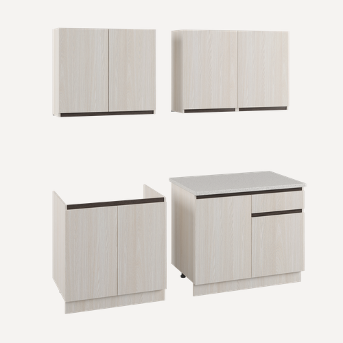 Изображение товара Кухонный гарнитур Стиль 1,8 м, Ясень анкор светлый