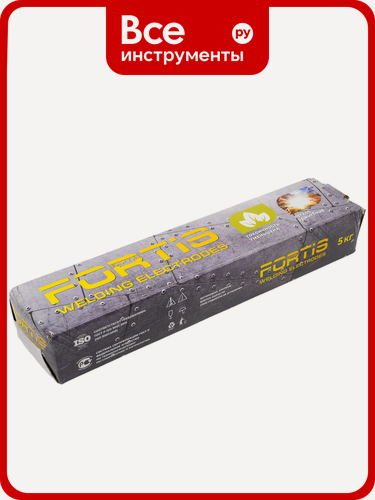 Изображение товара Электроды сварочные МР-3 (3 мм; 5 кг) FORTIS TANTAL 4673WE2047 A4И00030F000699