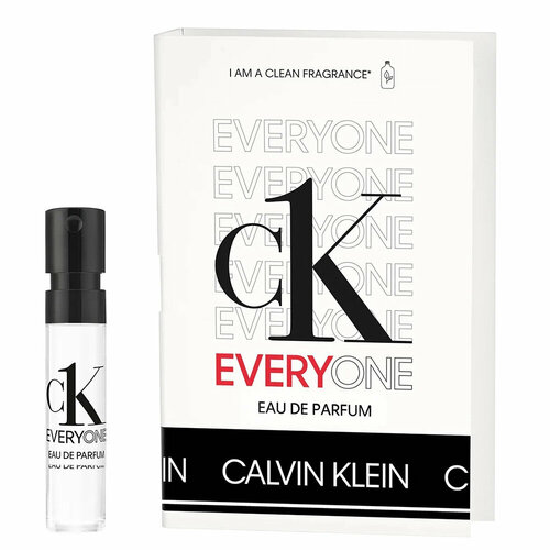 фото Парфюмерная вода calvin klein ck everyone eau de parfum миниатюра 1 мл / пробник духов кельвин кляйн евриуан о де парфюм
