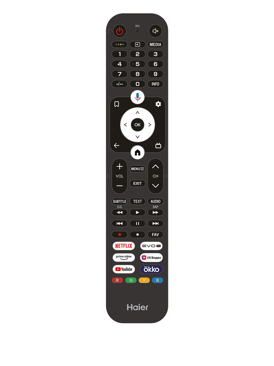 Телевизор Haier 32" 32H6GFG, FHD 1920 x 1080, Android TV, 60 Гц, 1\32 ГБ — фото 16