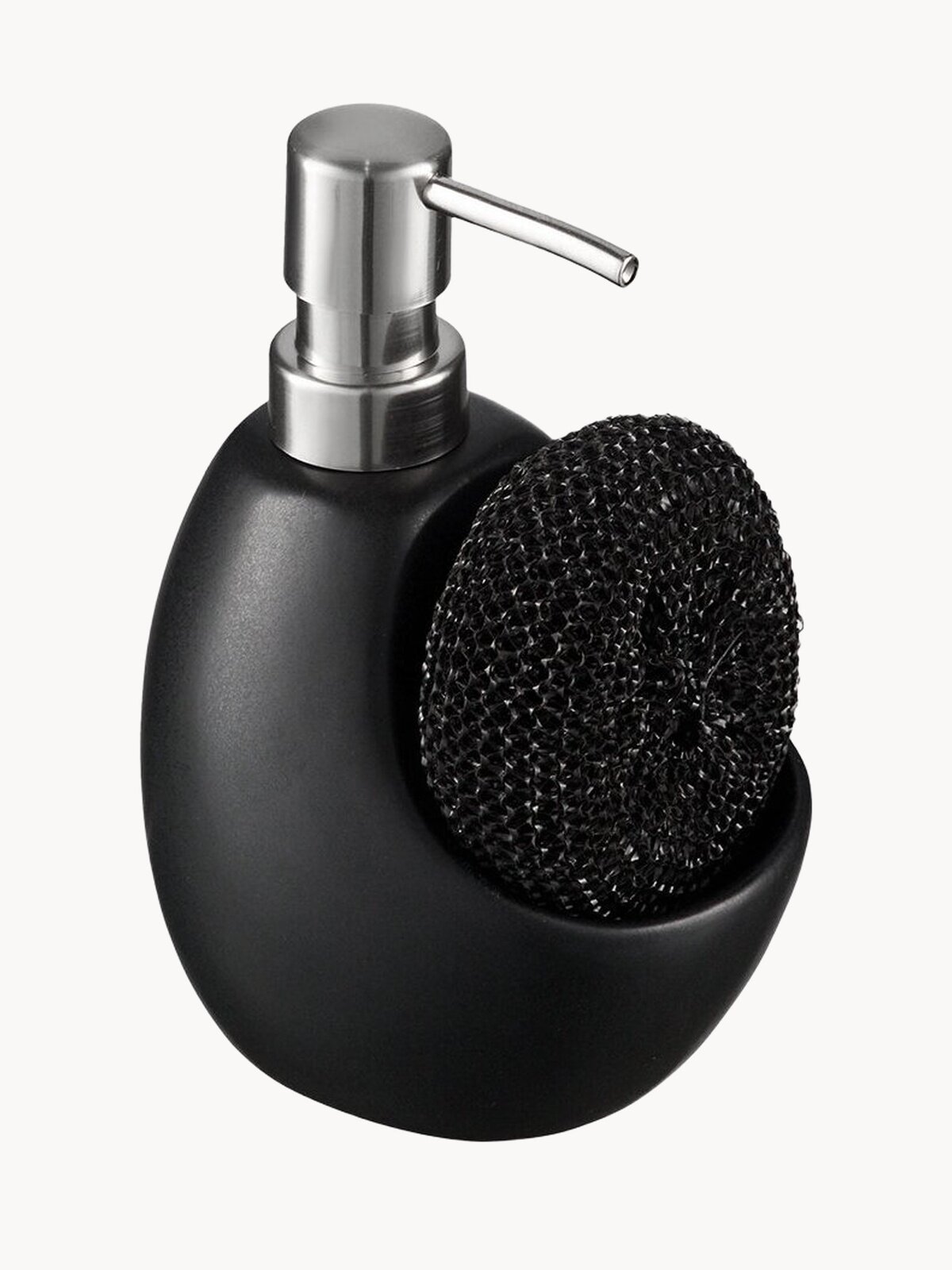 Диспенсер для мыла Lystad, 460 мл, черный, Smart Solutions, WNM-SS-DSPLYS-CR-BLK