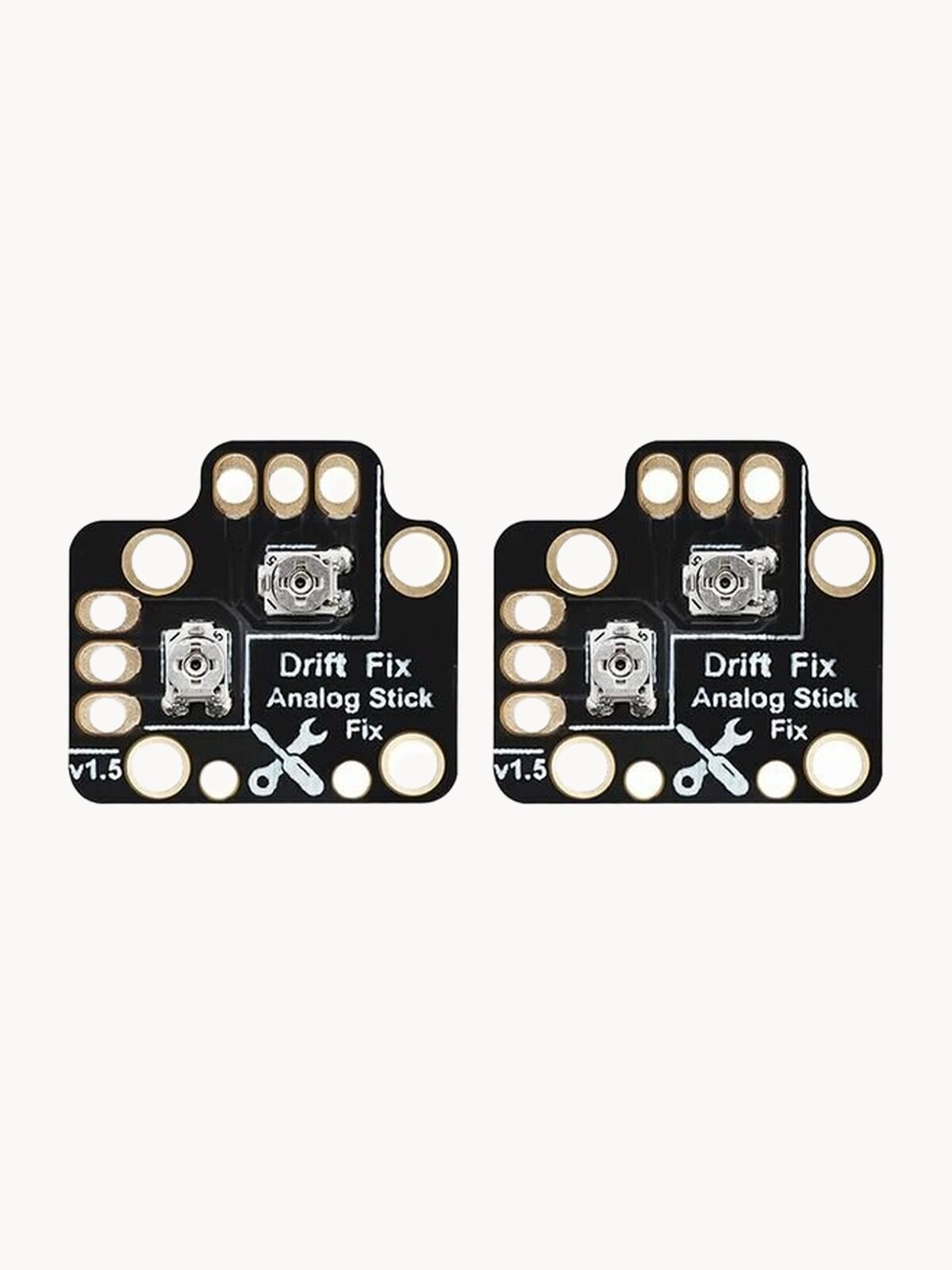 Калибровочная плата Drift FIX mod V1.5 GEN 1 для Стиков геймпада DualSense, DualShock, PS5/ PS4, Xbox, One, Series X/S - 2шт