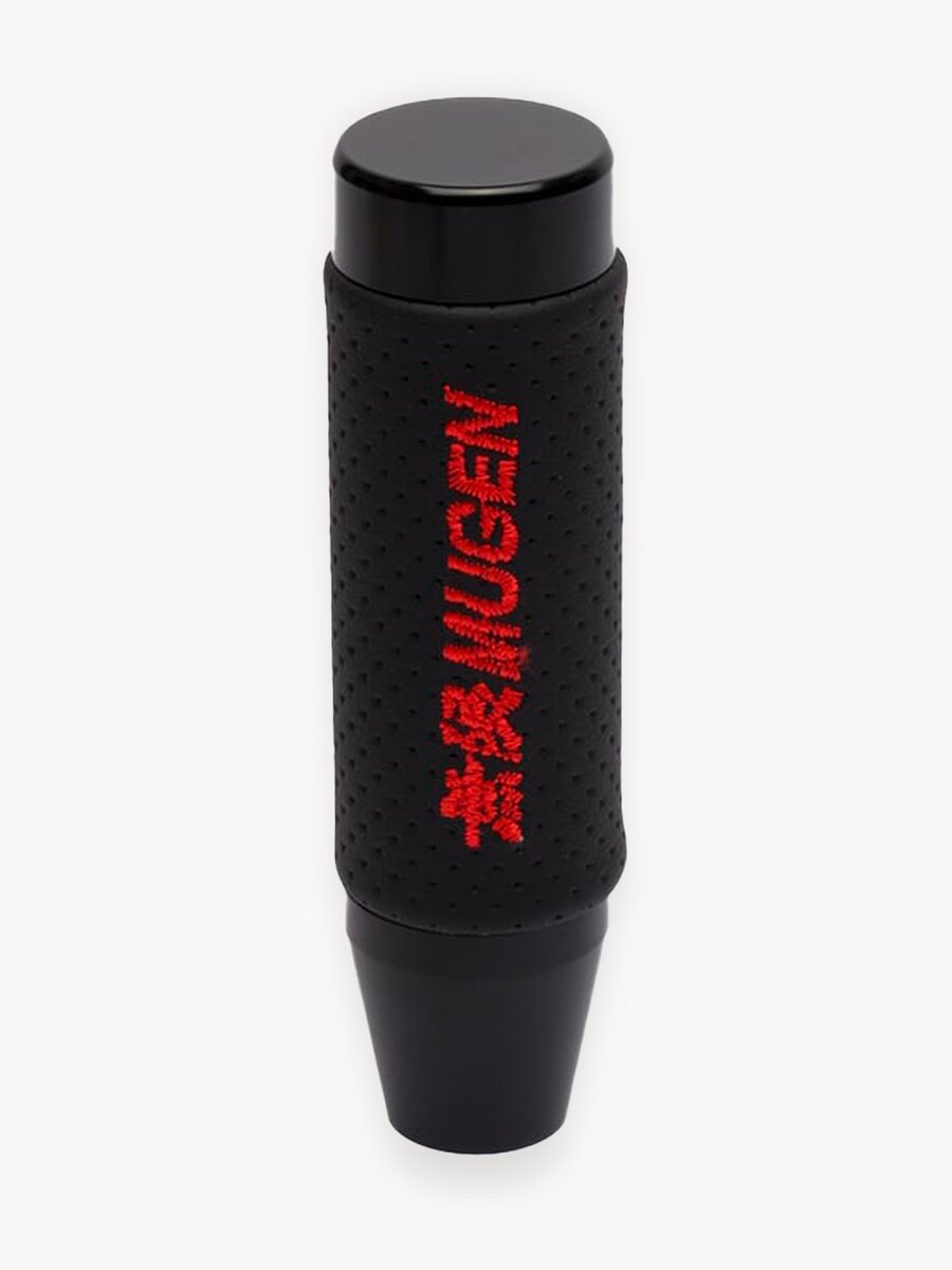 Ручка КПП "Муген", экокожа, резьбовое крепление, для всех моделей автомобилей CARIUS