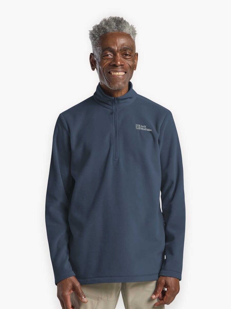 Толстовка Jack Wolfskin Taunus Hz M, размер L, , темно-синий