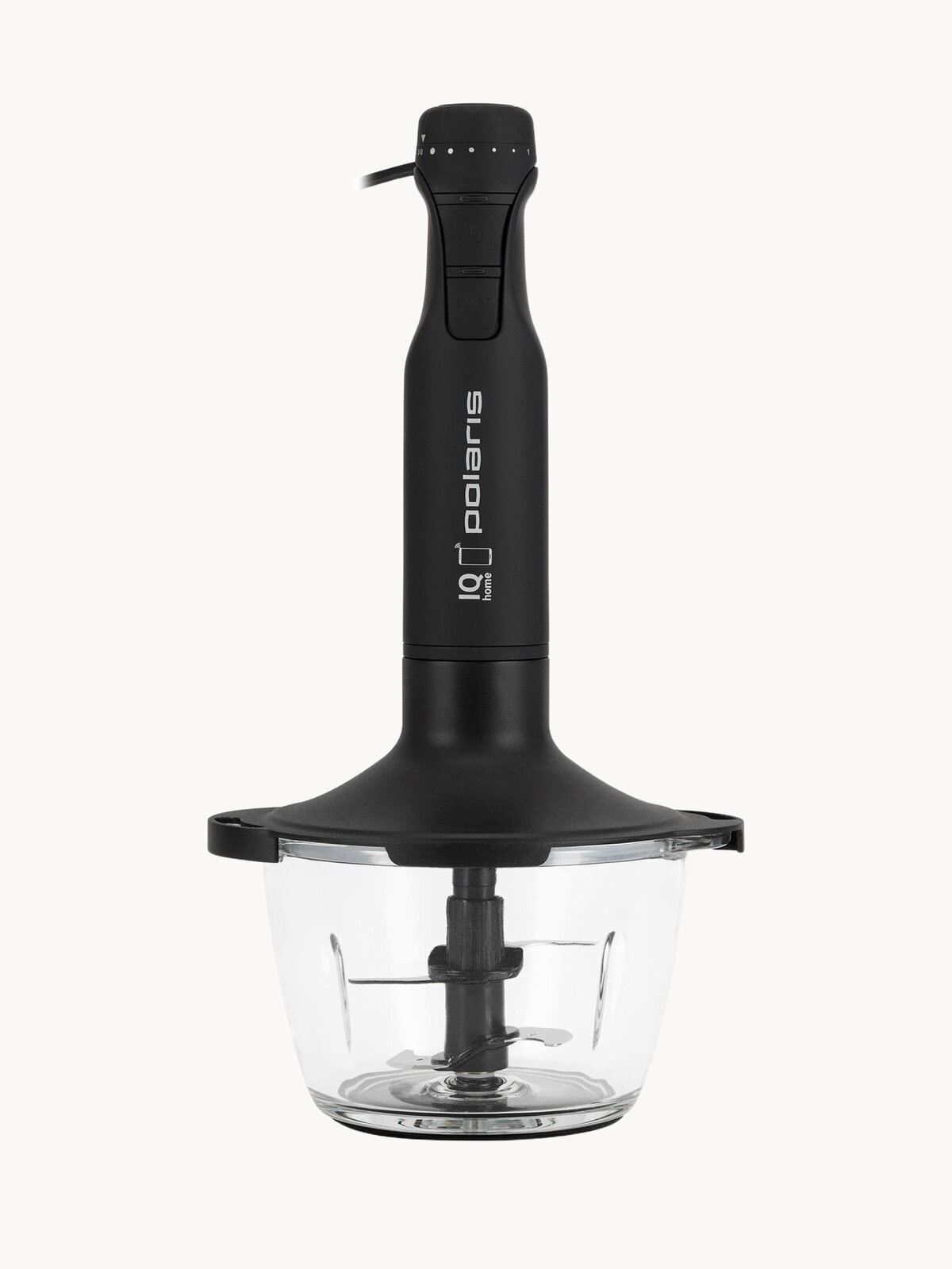 Блендер погружной мощный PHB 1551 Wi-Fi IQ Home / Блендер для смузи 1500 Вт, черный