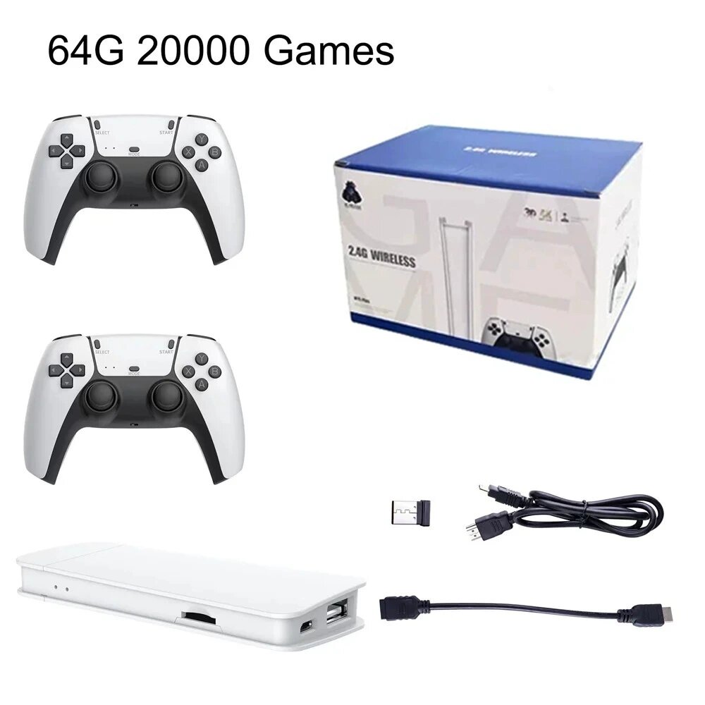 Игровая консоль Новая История "M15", беспроводная, для PS1, 4К, двойные контроллеры