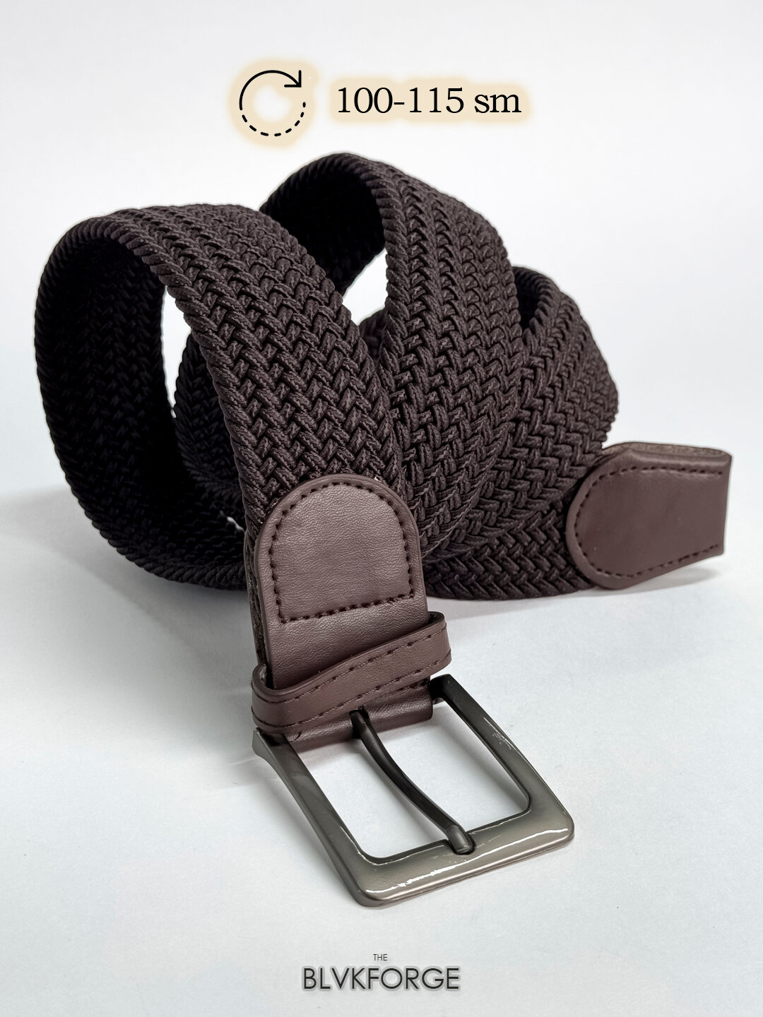 Ремень  для мужчин, размер 100, Шоколадный — фото 1