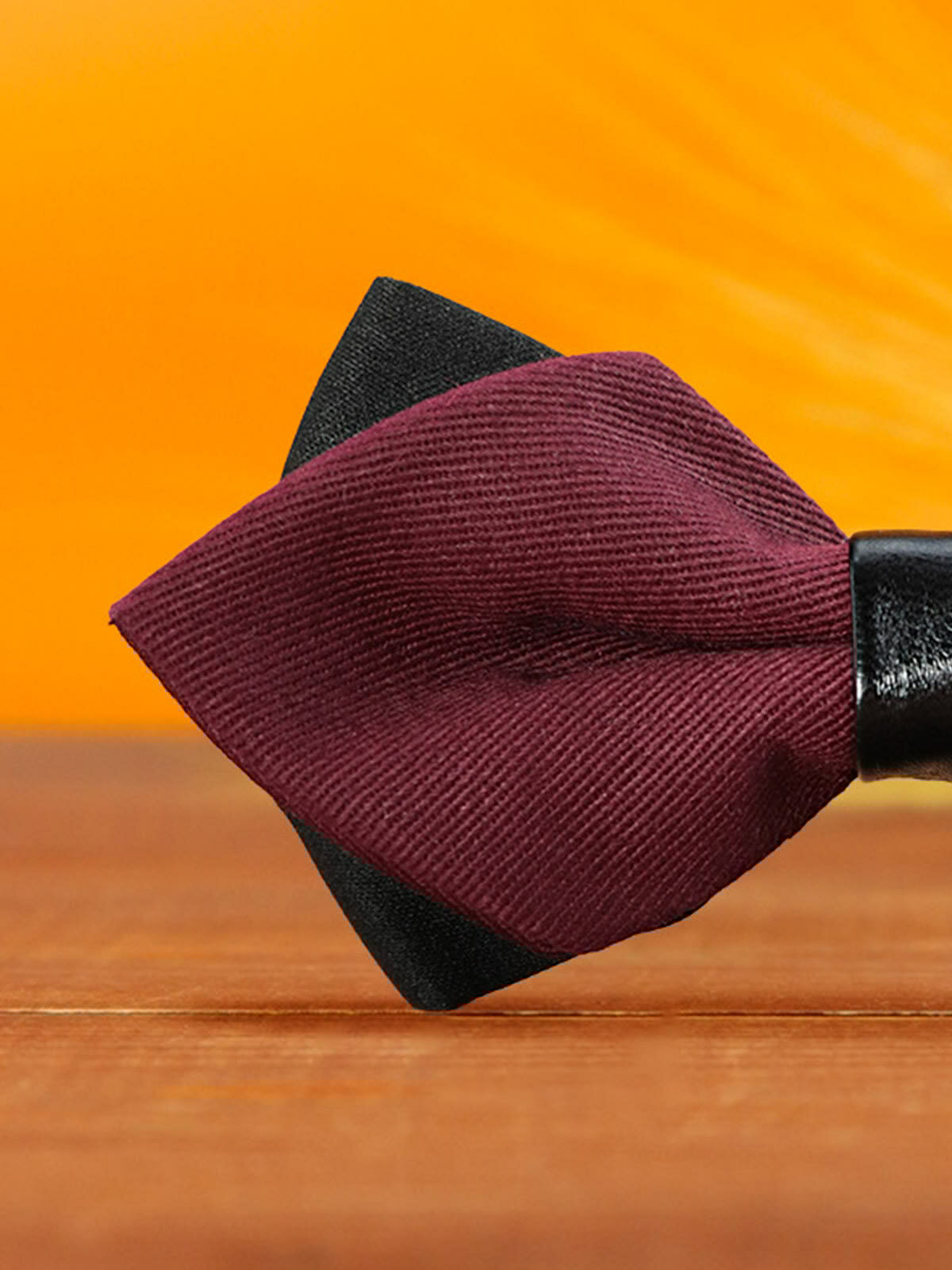 Бабочка 2beMan, бордовый, черный — фото 1