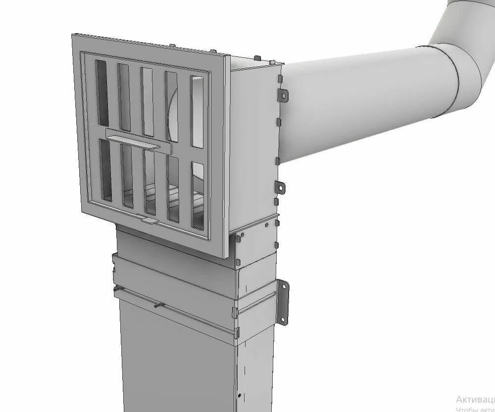 Вентиляция для бани Димасту 2,5м аналог Басту — фото 1