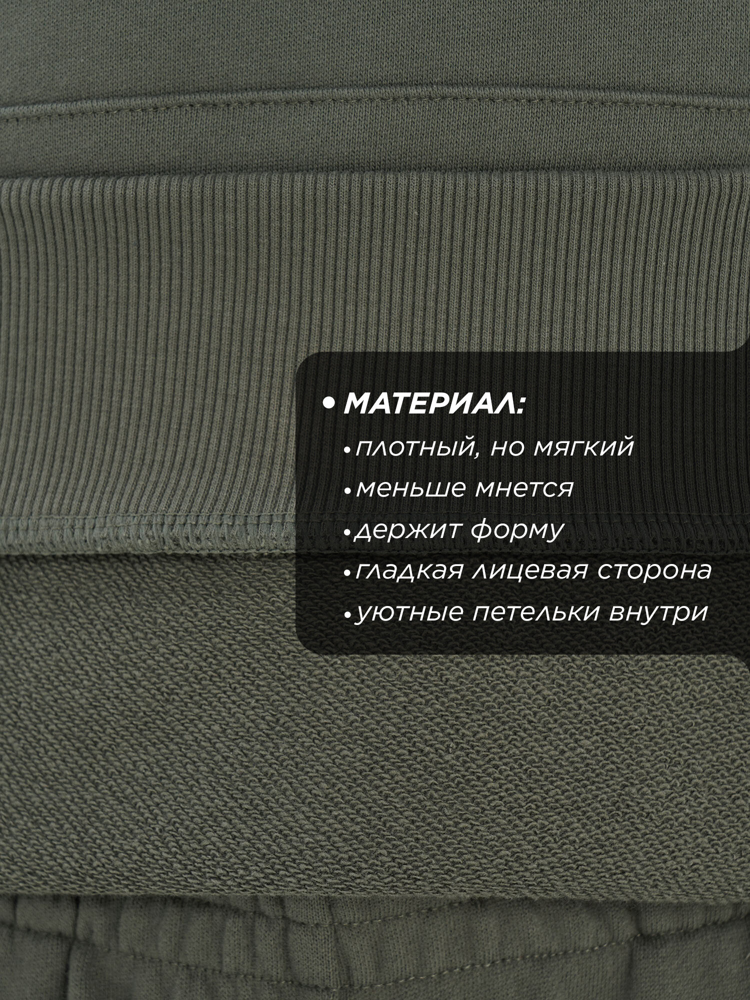 Худи Kappa, размер 44-46, , темно-зеленый — фото 1