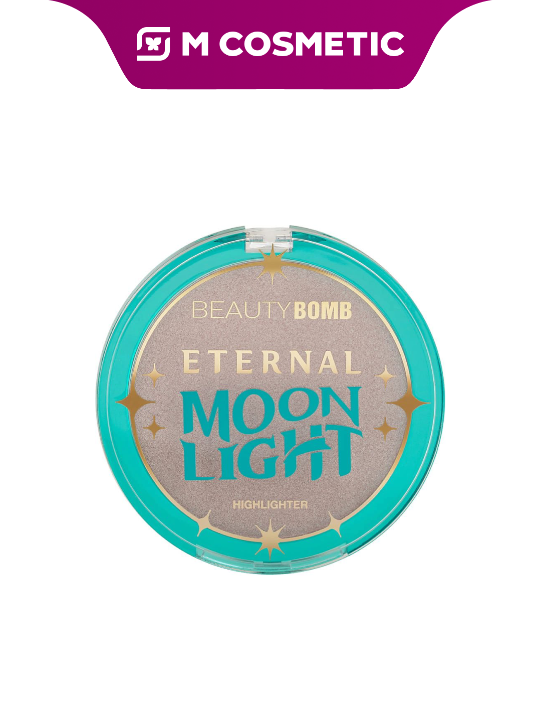 Хайлайтер BEAUTY BOMB Eternal Moon Light, тон 01, для всех типов кожи, 6 г