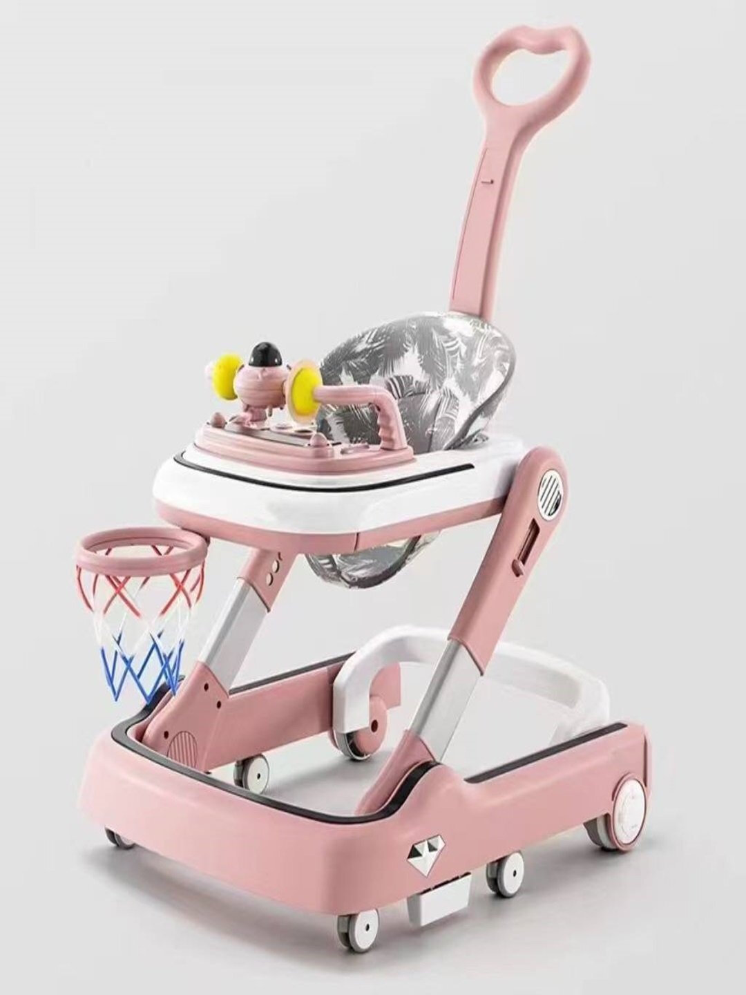 Ходунки, для мальчиков и девочек, с музыкальной панелью, регулируемые