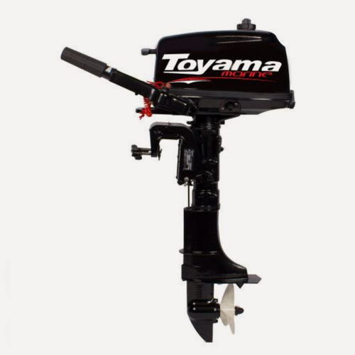 Изображение товара Лодочный мотор TOYAMA T5ABMS, черный, 5 л. с. двухтактный, бензиновый