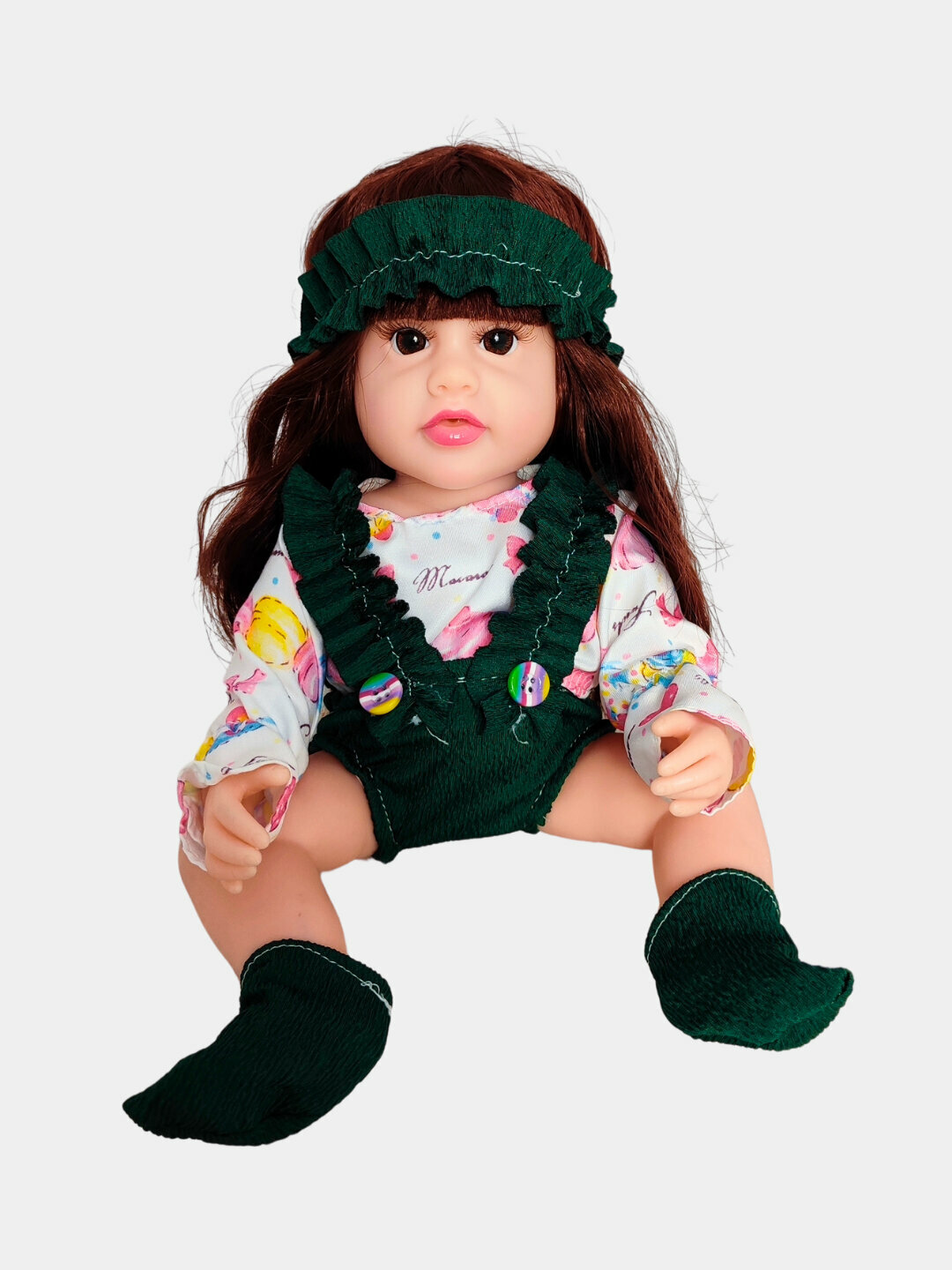 Кукла Реборн "Реалистичный малыш", для коляски, 30см, реалистичный дизайн, безопасная, для девочек
