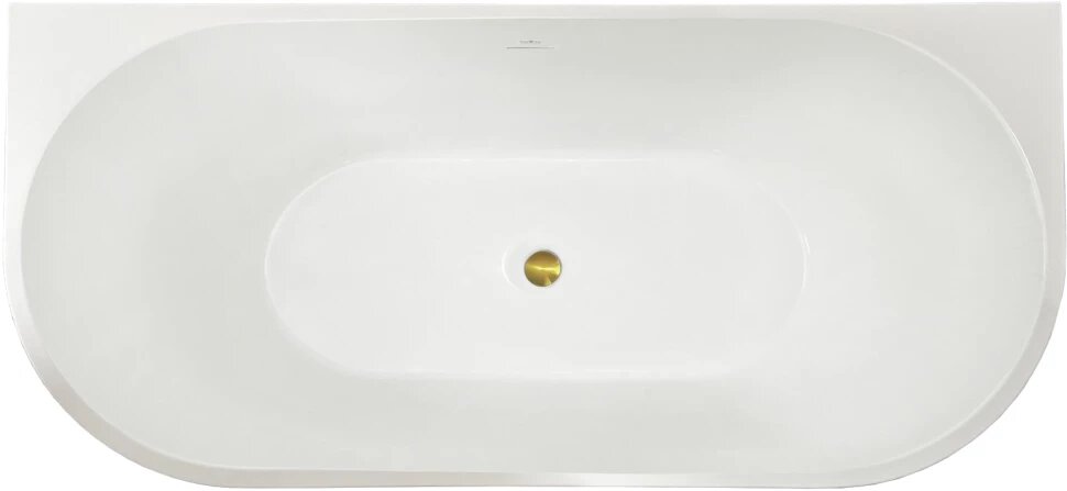 Акриловая ванна Royal Bath Riva RB610210GD 150x75 см, белый