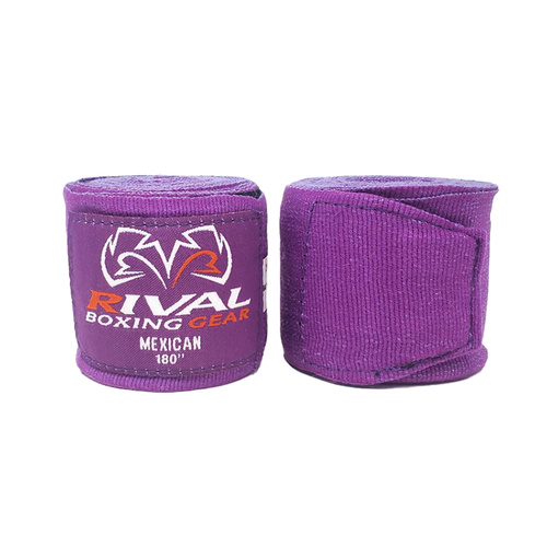Бинты боксерские Rival Mexican Purple 4,5 м (One Size)