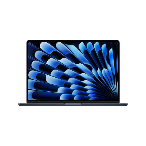 фото Ноутбук apple macbook air a3241, 15.3", ips, apple m4 10 core 16гб, ssd 256гб, полночный (mw1l3hn/a)
