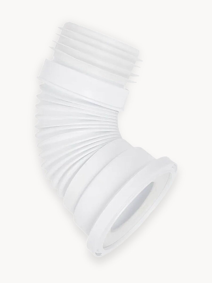 Гофра для унитаза армированная L200-350 мм, D 110 мм