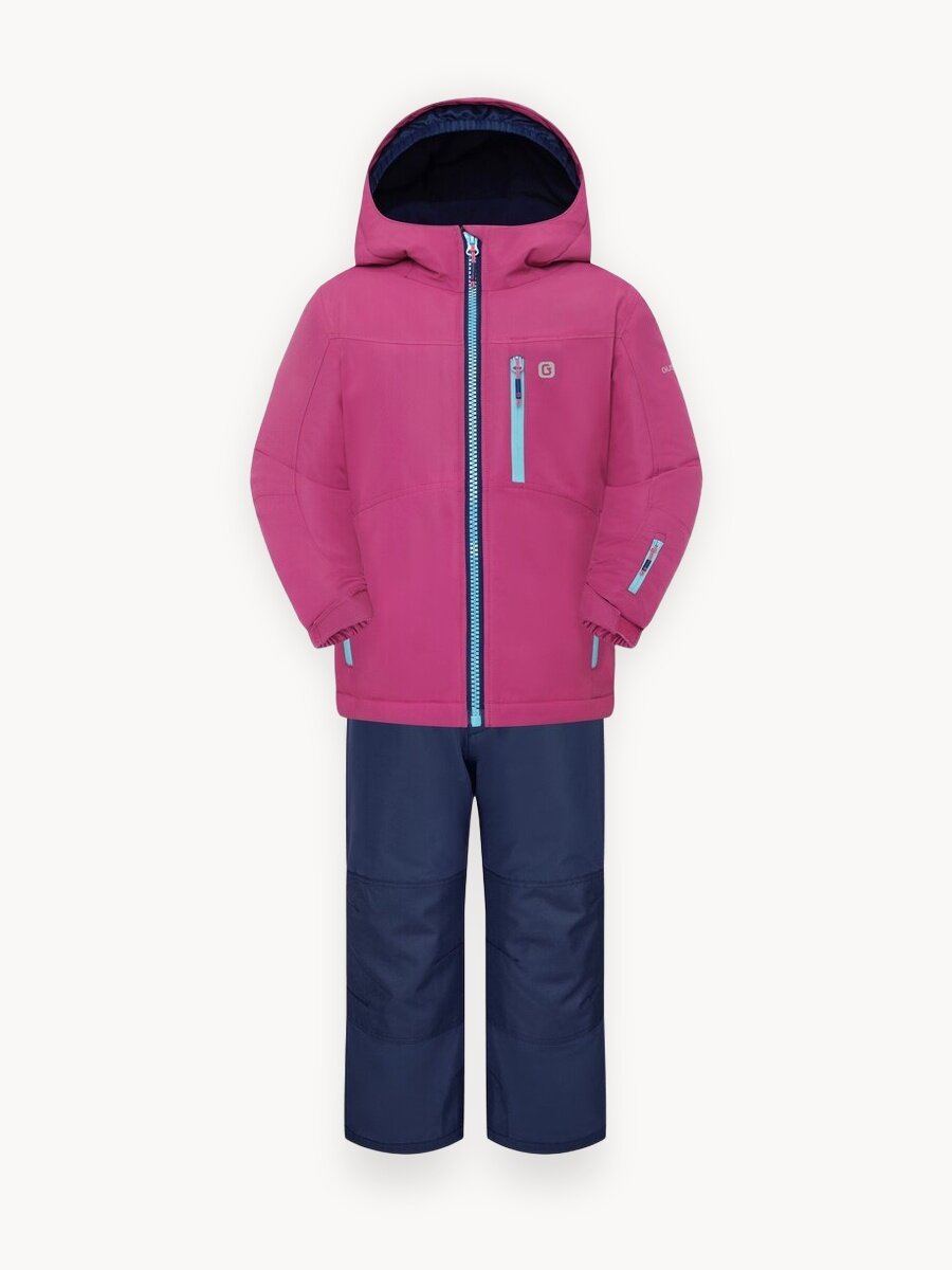 Комплект верхней одежды GUSTI размер 5/110, , малиновый