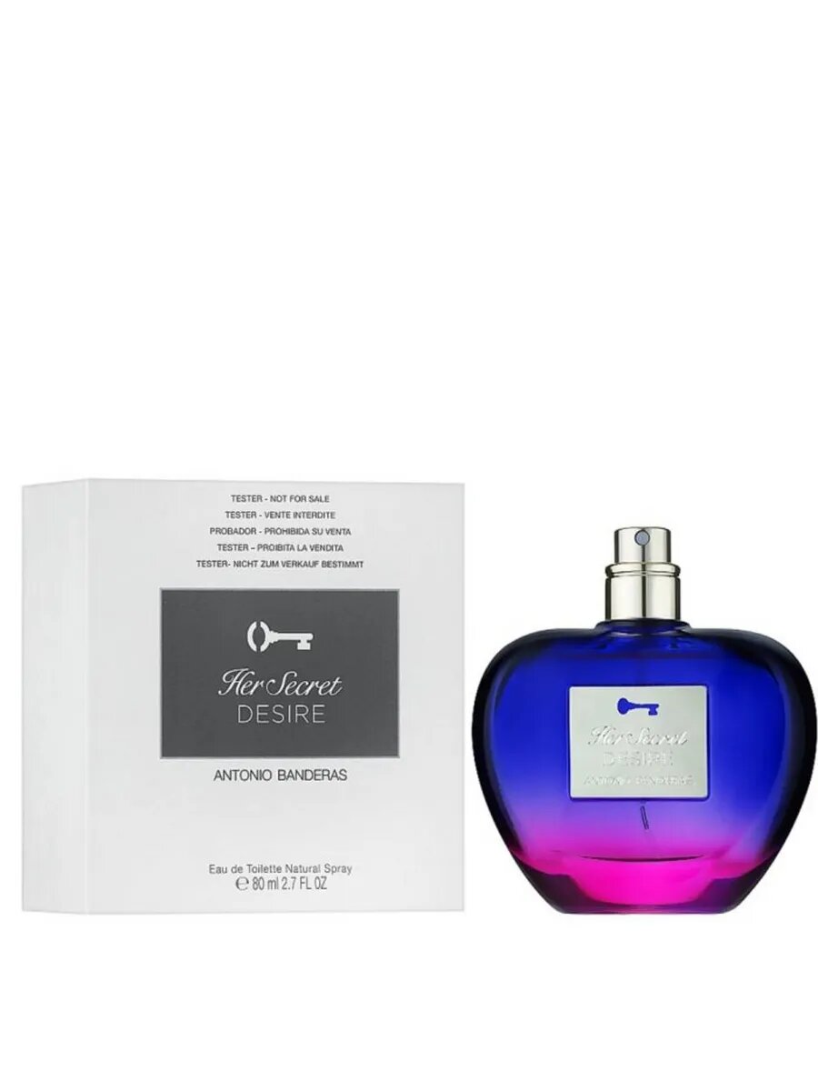 A.Banderas Her Secret Desire w 80 мл оригинал Туалетная вода