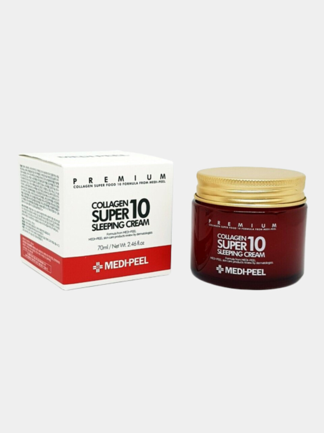 Ночной крем для лица с коллагеном Premium Collagen Super 10 Sleeping cream, 70 мл